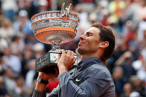 French Open Nadal's Titles Tennis No. 12: 2019